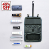 [UP TO 40% OFF ]2 SNAP-FASTENED WATERRESISTANT TRAVEL COSMETIC BAG WITH INVISIBLE HOOK