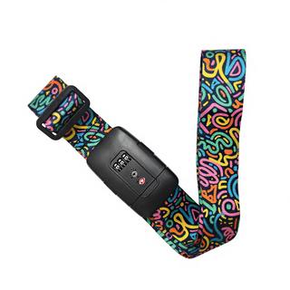 Adjustable Luggage Strap with 3 Dials TSA Approved Lock Supplier