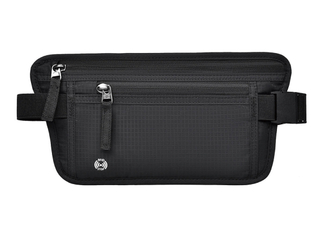 13526B RFID Anti-theft Wallet Ultra-light Portable Phone Waist Bag for Men Women
