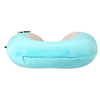 13408C Soft U Shape Neck Support Travel Air Inflatable Airplane Pillow