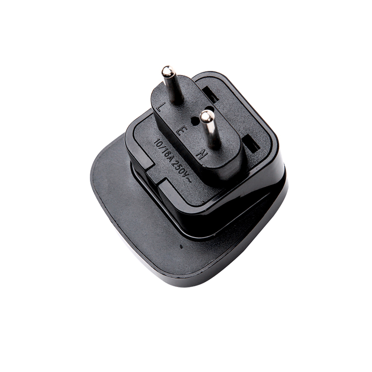 European South America universal travel plug adapter 3