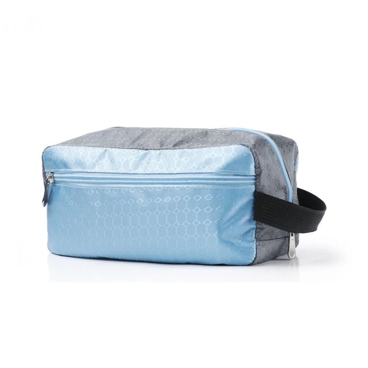 16291 Polyester Wider Handle Toiletry Bag