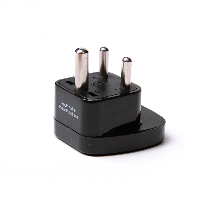 Gift 10A travel adapter 3 pin south africa indian plug-2