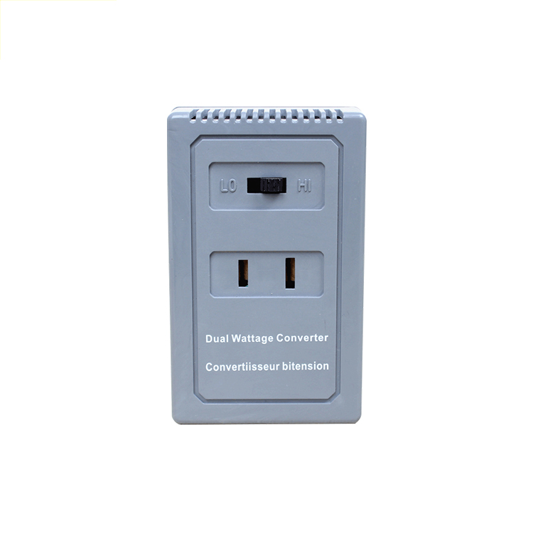 Travel dual wattage voltage converter