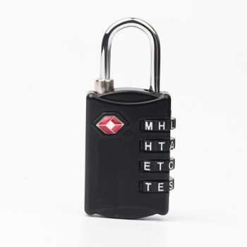 TSA Approved 4 Letter Word Combination Lock