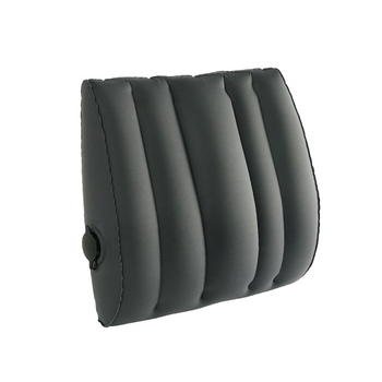 13404B Ergonomic Orthopedic Inflatable Lumber Pillow Promotional Waterproof TPU Back Support Car Air Inflatable Seat Cushion Pillow