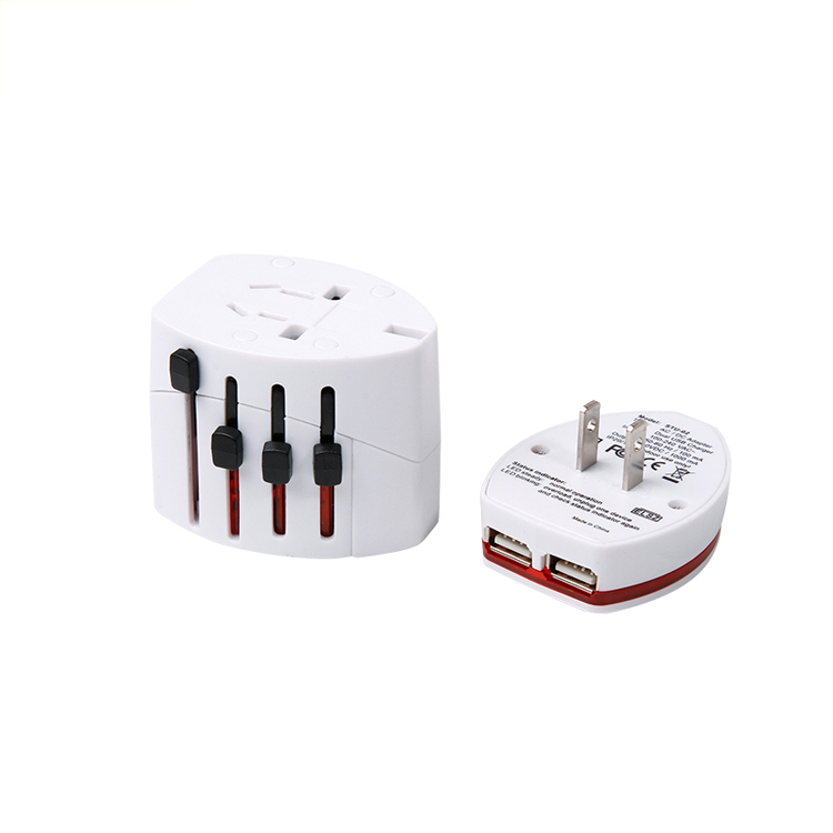 All-in-one international universal world plug travel adapter with usb-10