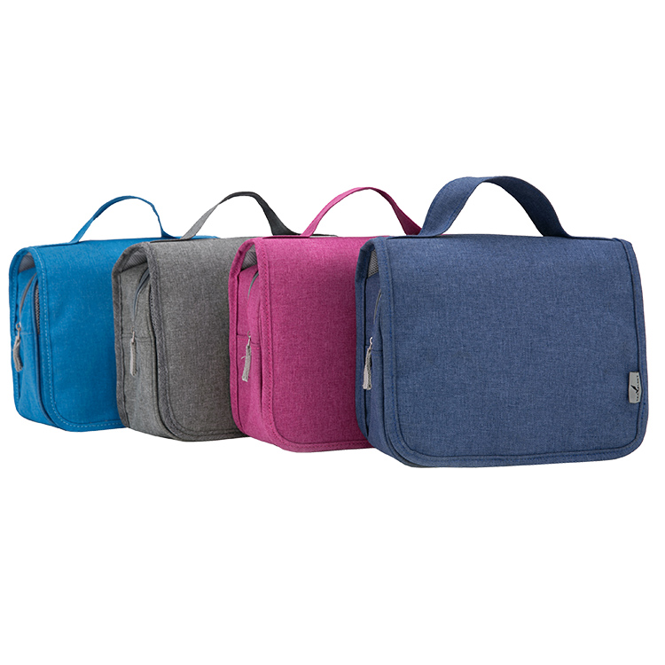 Trousse De Toilette Voyage à Suspendre | Grand Format | Poches Multiples (PVC, Maille) | Paysage Japonais | Pour Femme, Homme