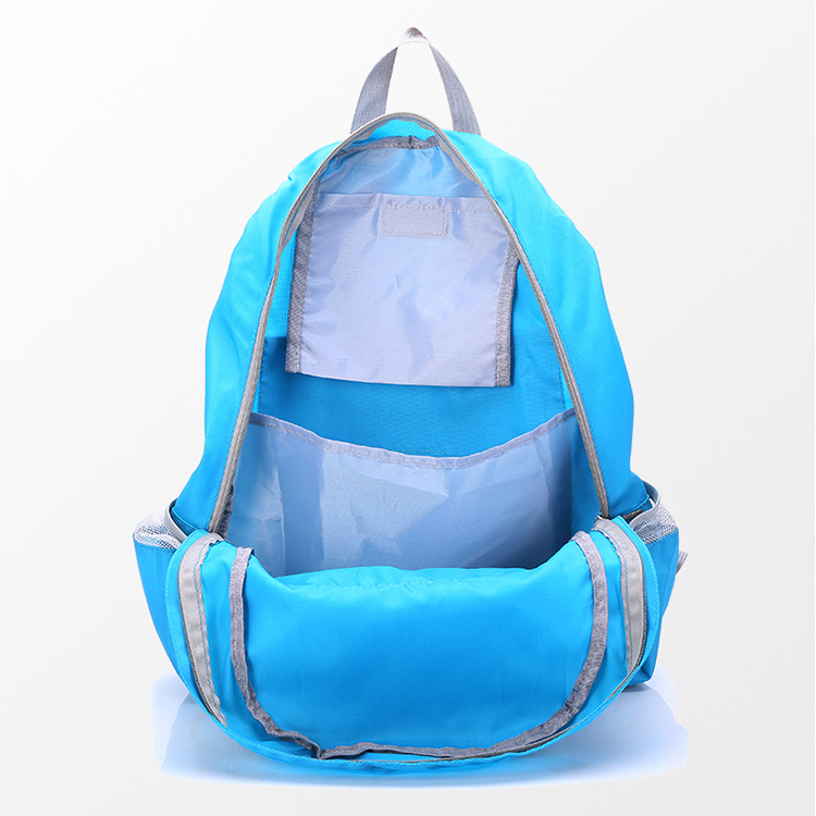16631 Nylon Or Polyester Customized Foldable Backpack from China