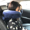 PVC Flight Sleeping Resting Pillow Inflatable Travel Neck Pillow U Shape Neck Pillow with Eye Mask And Earplug