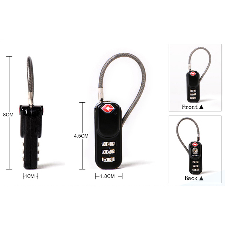 tsa 3 digital combination lock