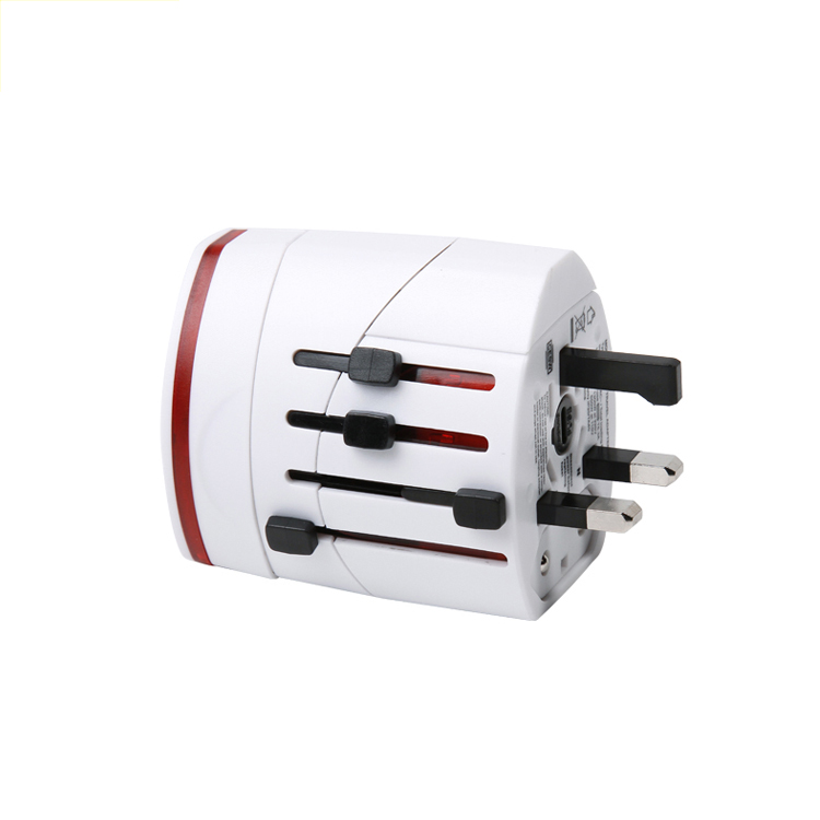 All-in-one international universal world plug travel adapter with usb-9