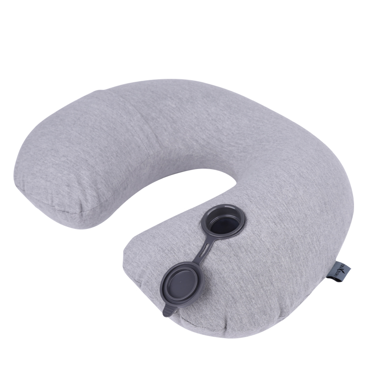 13406G Latest Design Cotton Inflatable Neck Pillow