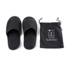 16302 Cotton Fabric Foldable Slippers