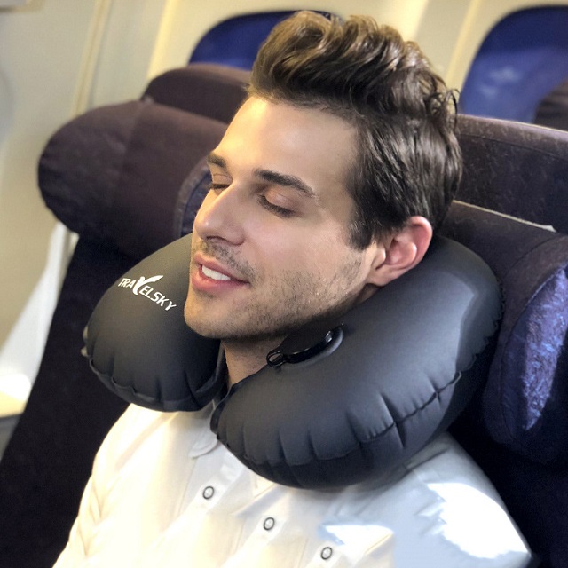 inflatable neck pillow 