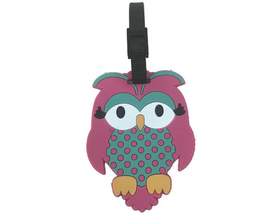 Cartoon Rubber Luggage Tag (6)