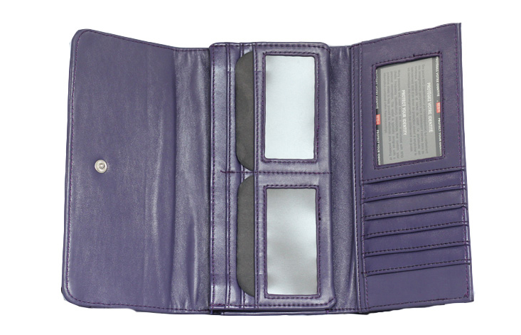 PU Women Long Wallet