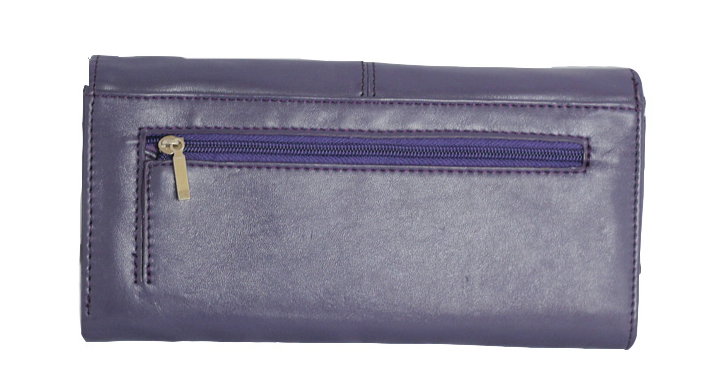 PU Women Long Wallet 13587B-3
