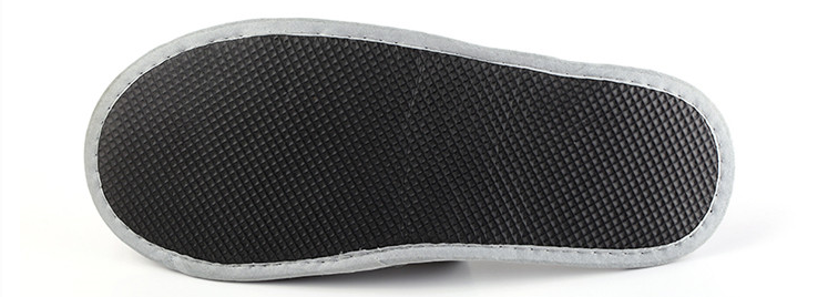 16302 Cotton Fabric Foldable Slippers 6