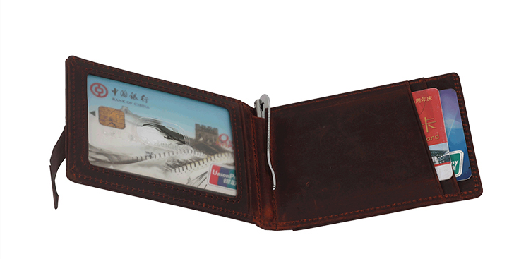 Mad Horse Skin Men Wallet 13626C-4