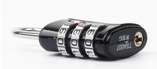 3 digital combination TSA Lock