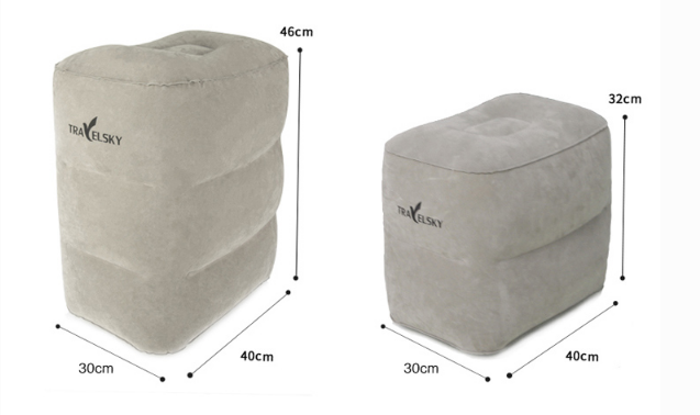 16427A PVC Flocking Foot Rest Pillow 10