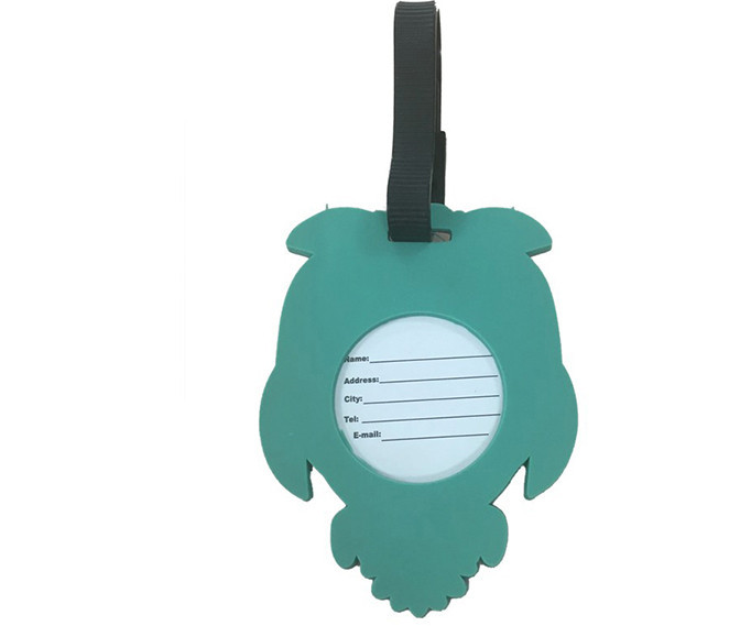 Cartoon Rubber Luggage Tag (5)
